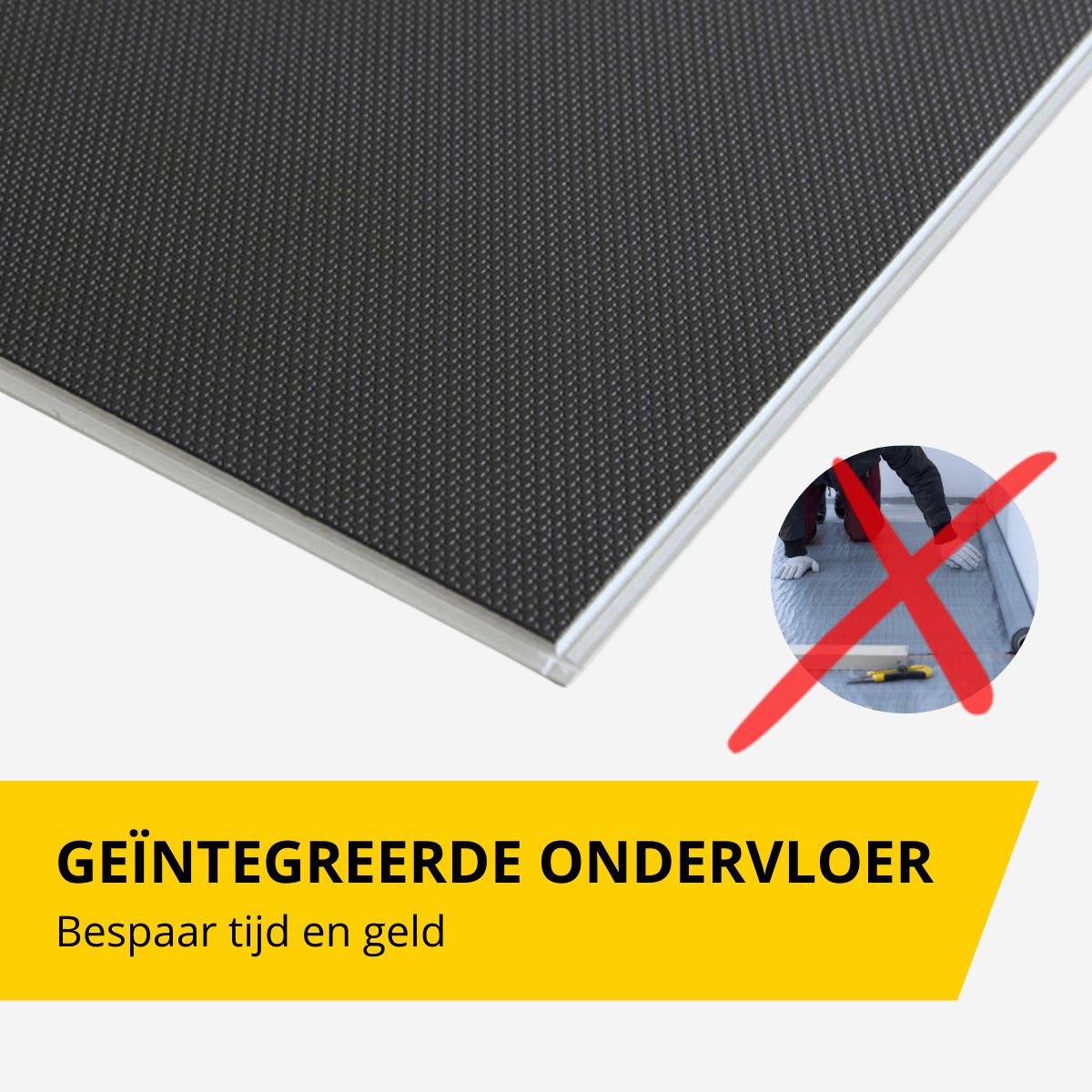 CHECK - Klik PVC met geïntegreerde ondervloer - Boxbach eiken - Extra breed